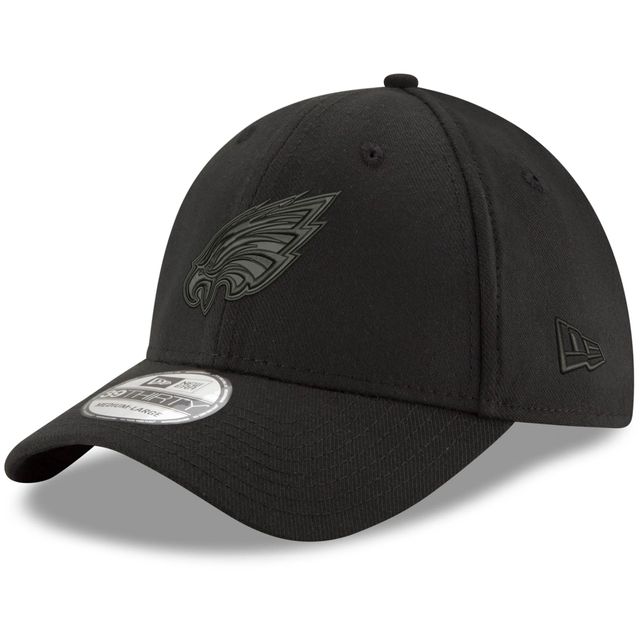 Philadelphia Eagles New Era Stripe 39THIRTY Flex Hat - Midnight Green