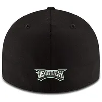 Men's New Era Philadelphia Eagles Black on Black 59FIFTY Fitted Hat