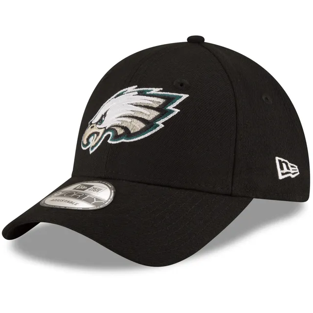 Philadelphia Eagles New Era Two-Tone Flipside 59FIFTY Fitted Hat -  Black/Midnight Green