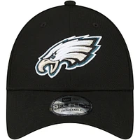 Men's New Era Black Philadelphia Eagles The League 9FORTY Adjustable Hat