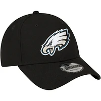 Men's New Era Black Philadelphia Eagles The League 9FORTY Adjustable Hat