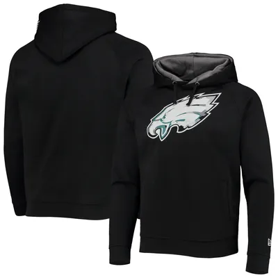 New Era Philadelphia Eagles NFL Black Pullover Hoodie Sweatshirt