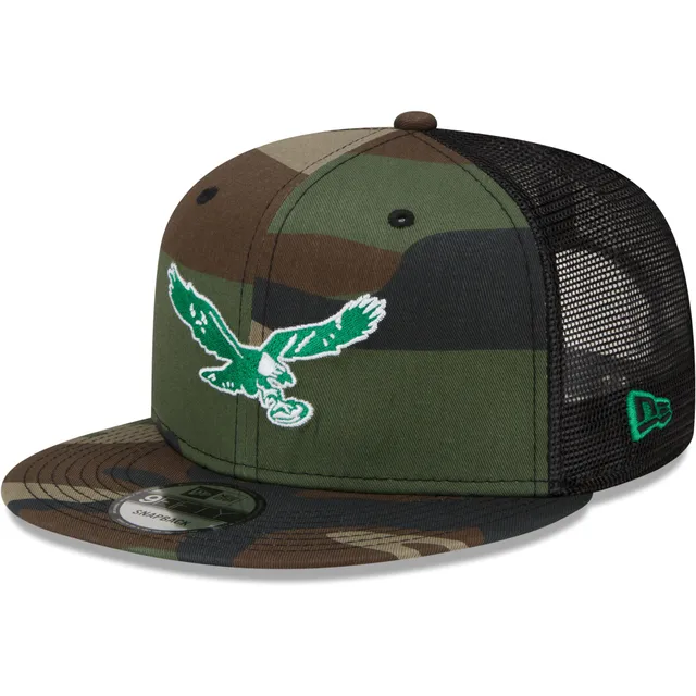 Men's New Era Brown Philadelphia Eagles Color Pack 9FIFTY Snapback Hat