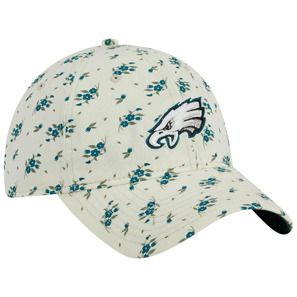 Men's Philadelphia Eagles New Era Cream Super Bowl LVII 9TWENTY Adjustable  Hat