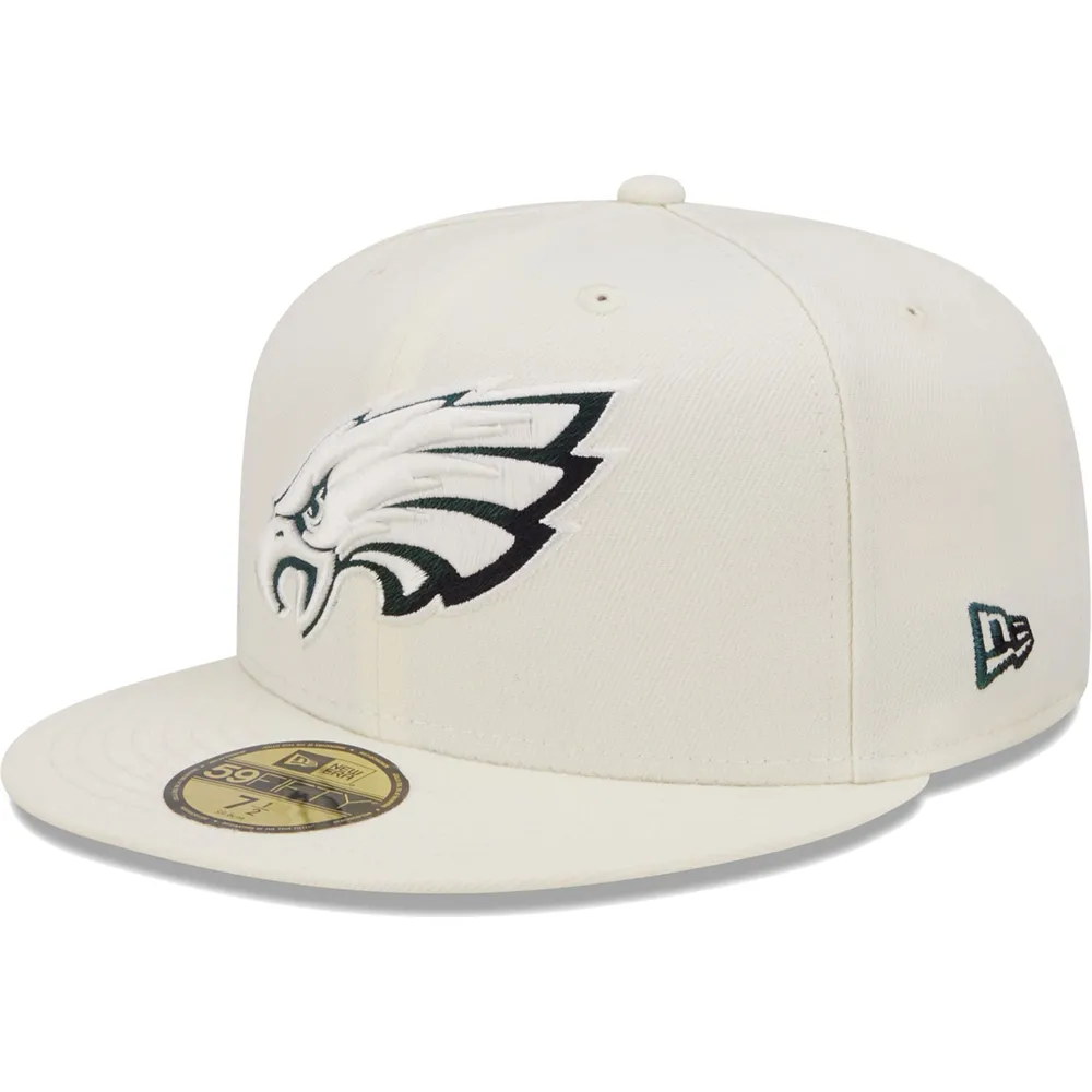 Men's New Era Philadelphia Eagles Black on Black 59FIFTY Fitted Hat