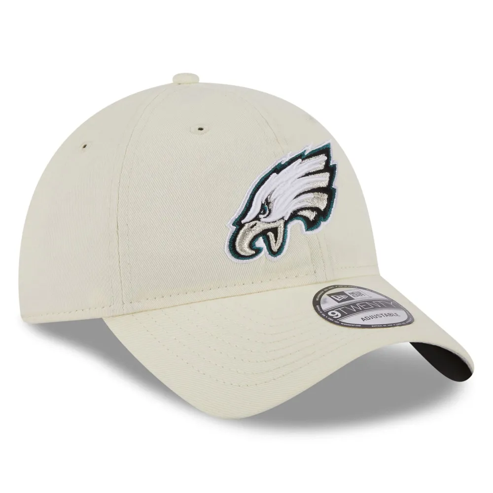 Philadelphia Eagles New Era Youth Main Core Classic 2.0 9TWENTY Adjustable  Hat - Black