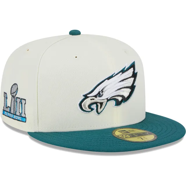 Philadelphia Eagles New Era B-Dub 59FIFTY Fitted Hat - Black