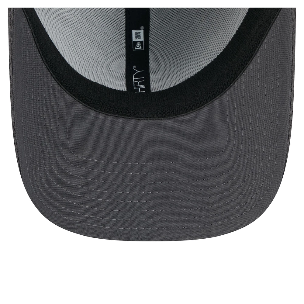 Men's New Era Graphite Philadelphia Eagles  Main 39THIRTY Flex Hat
