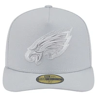 Men's New Era Philadelphia Eagles Color Pack A-Frame 59FIFTY Fitted Hat