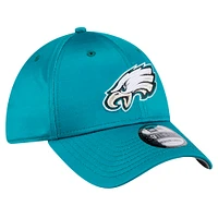 Men's New Era Green Philadelphia Eagles  Active Tech 39THIRTY Flex Hat