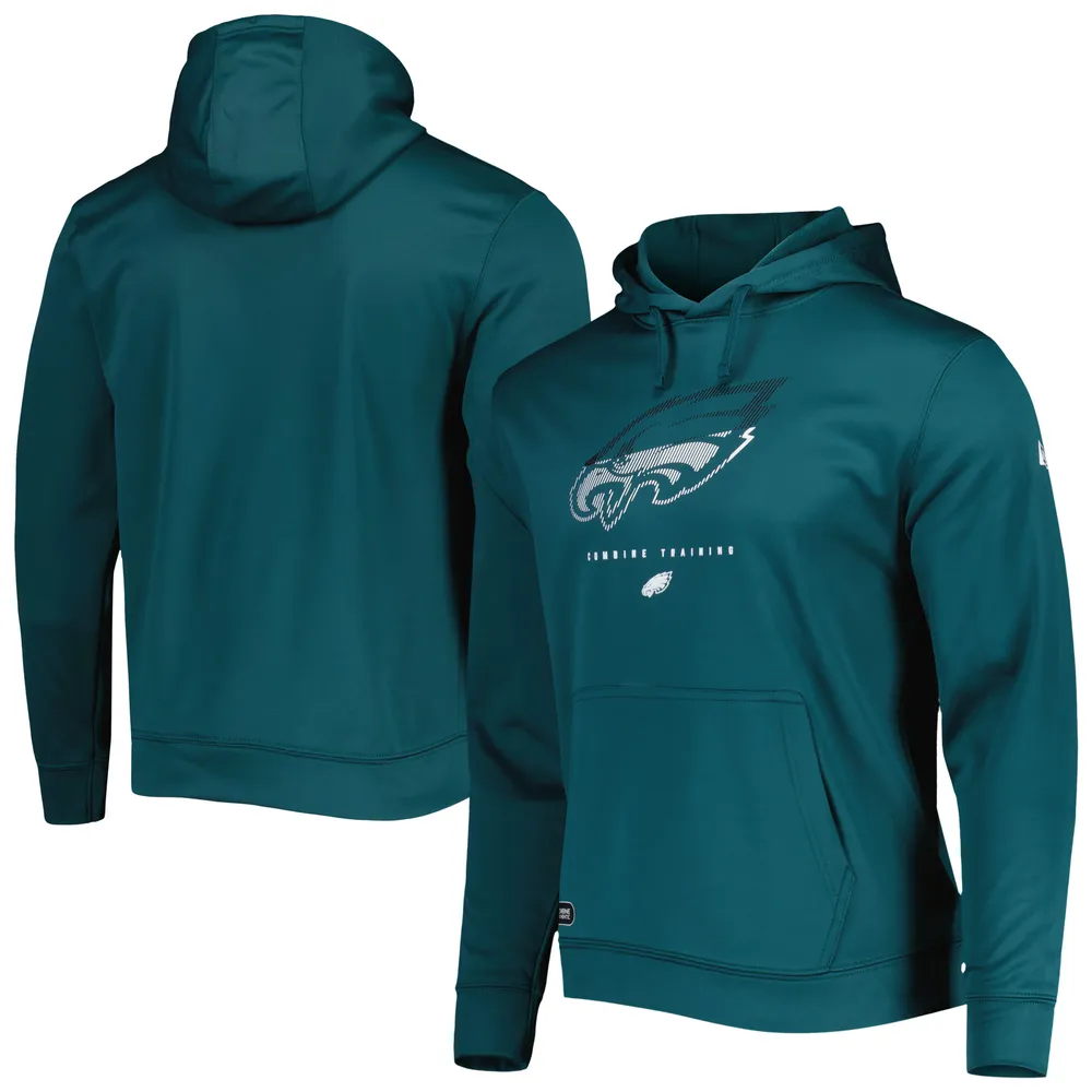 New Era Men’s Philadelphia Eagles Combine Training Sweatshirt Hoodie Large  L NFL