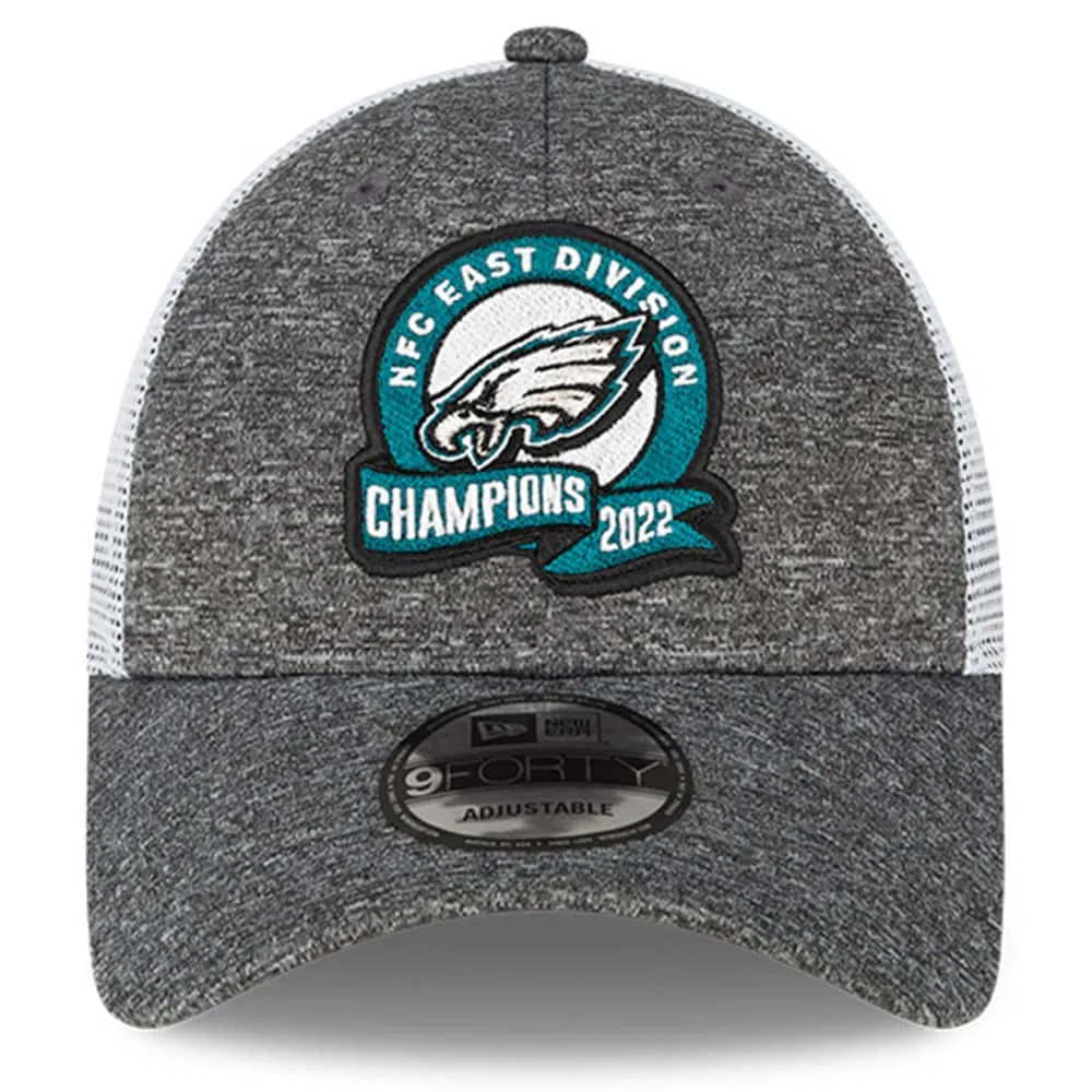 Youth Nike Gray Philadelphia Eagles 2022 NFC Champions Locker Room