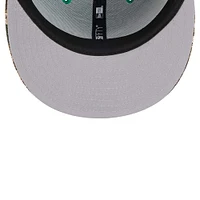 Men's New Era Kelly Green Philadelphia Eagles Active Two-Tone Camo 59FIFTY Fitted Hat