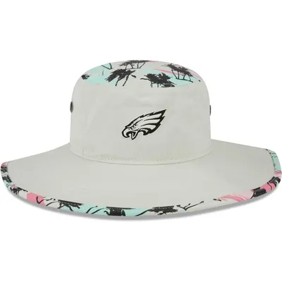 Men's Detroit Tigers New Era Natural Retro Beachin' Bucket Hat