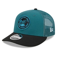 Men's New Era  Midnight Green/Black Philadelphia Eagles 2023 Sideline Low Profile 9FIFTY Snapback Hat