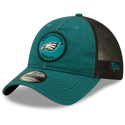 Lids Philadelphia Eagles New Era Basic 9TWENTY Trucker Snapback