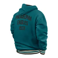 Lids Philadelphia Eagles Big & Tall Logo Pullover Hoodie - Midnight Green