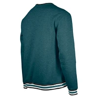 Sweat-shirt New Era pour hommes, vert nuit, Philadelphia Eagles, Big & Tall