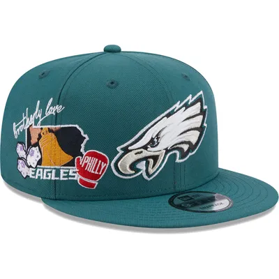 Lids Philadelphia Eagles New Era Plaid Trapper Hat - Midnight