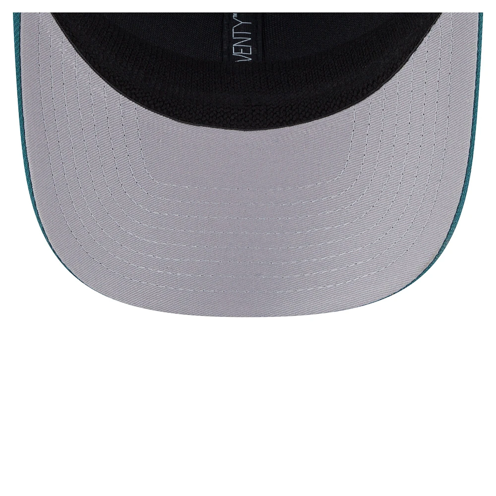 Men's New Era Midnight Green Philadelphia Eagles Main Trucker 9SEVENTY Stretch-Snap Hat