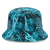 Men's New Era Midnight Green Philadelphia Eagles Shibori Bucket Hat