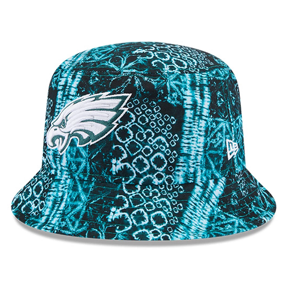 Bob Shibori vert nuit des Eagles de Philadelphie New Era pour hommes