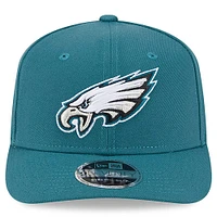 Men's New Era  Midnight Green Philadelphia Eagles Super Bowl LIX Champions Side Patch 9SEVENTY Adjustable Hat