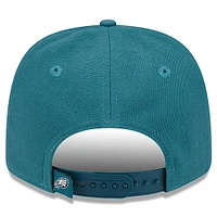 Men's New Era  Midnight Green Philadelphia Eagles Super Bowl LIX Champions Side Patch 9SEVENTY Adjustable Hat