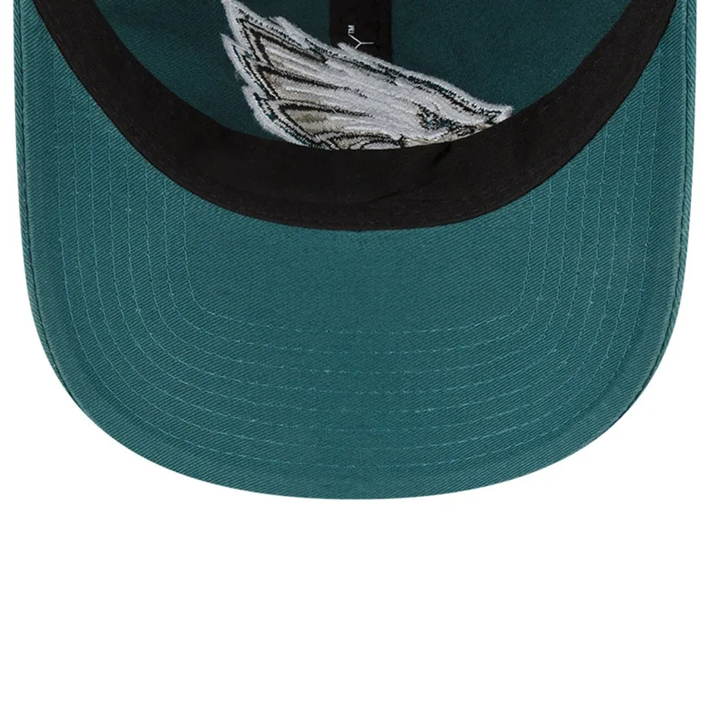 New Era Men's New Era Midnight Green Philadelphia Eagles Super Bowl LVII  Side Patch 9TWENTY Adjustable Hat