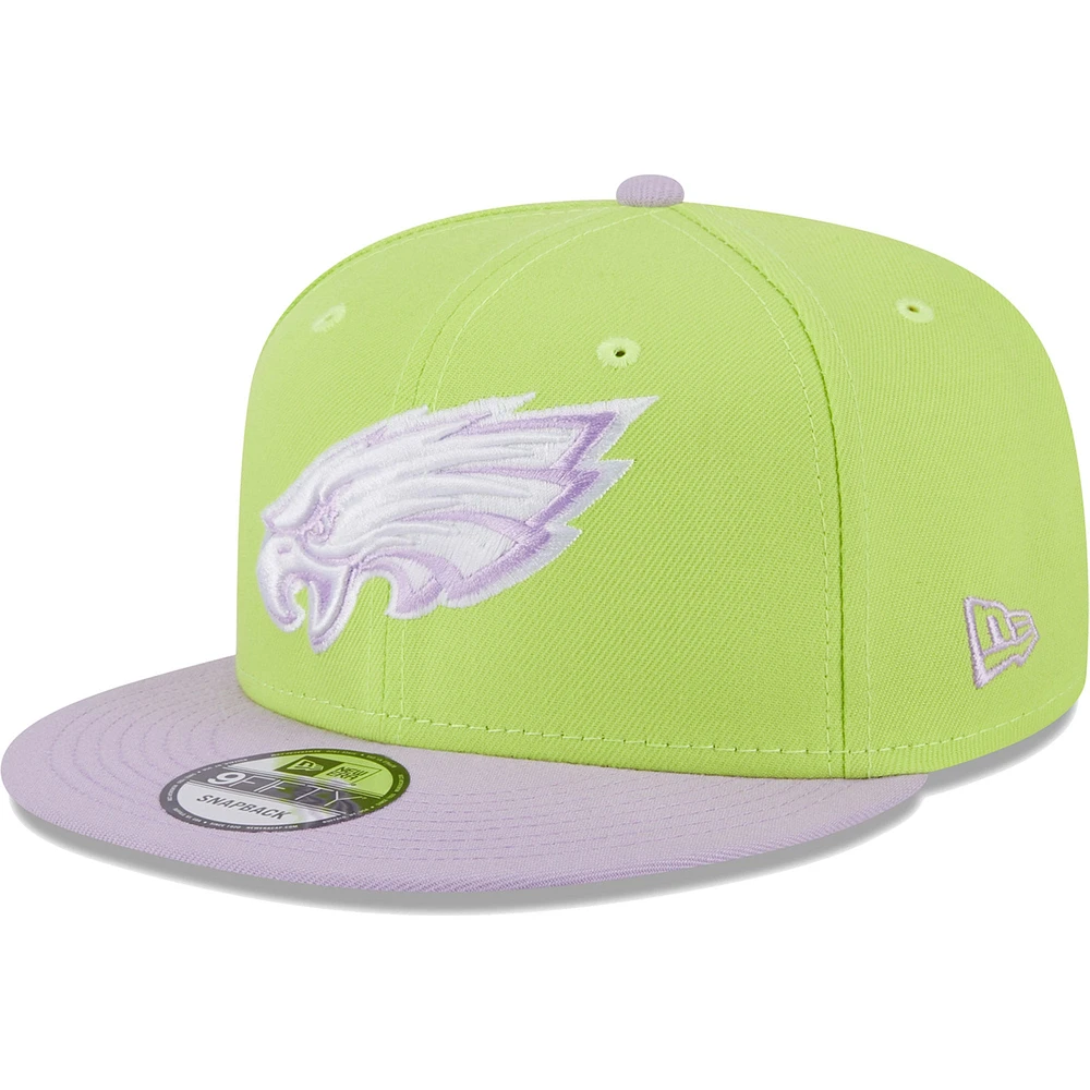 NWE EAG NEOGRN LAV NFL 2T PACK DE COULEURS 9FIFTY. PN HATMENS