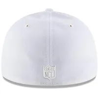 New Era Men's New Era Philadelphia Eagles White on Low Profile