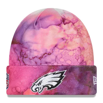 Men's New Era Black Philadelphia Eagles 2021 Salute To Service Cuffed Knit  Hat