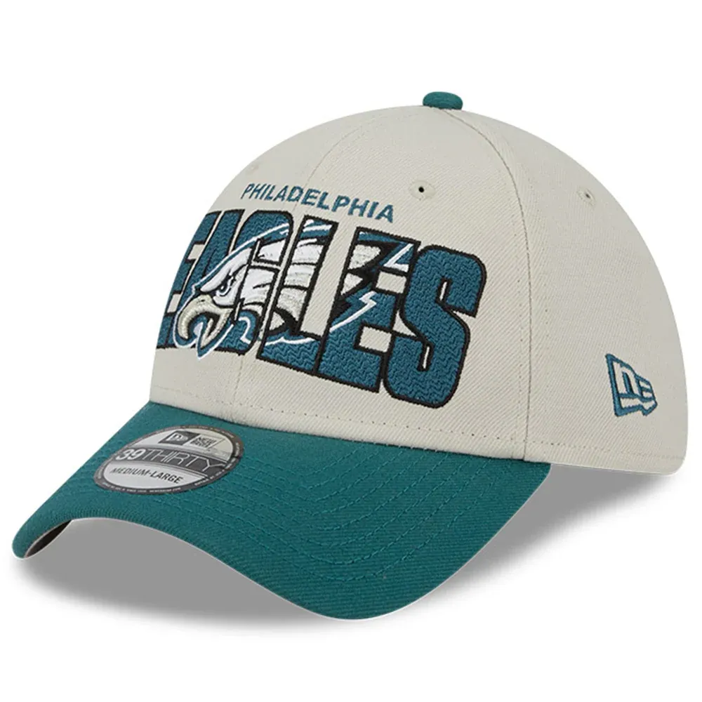 New Era Men's Midnight Green Philadelphia Eagles 2023 NFL Draft 39THIRTY  Flex Hat