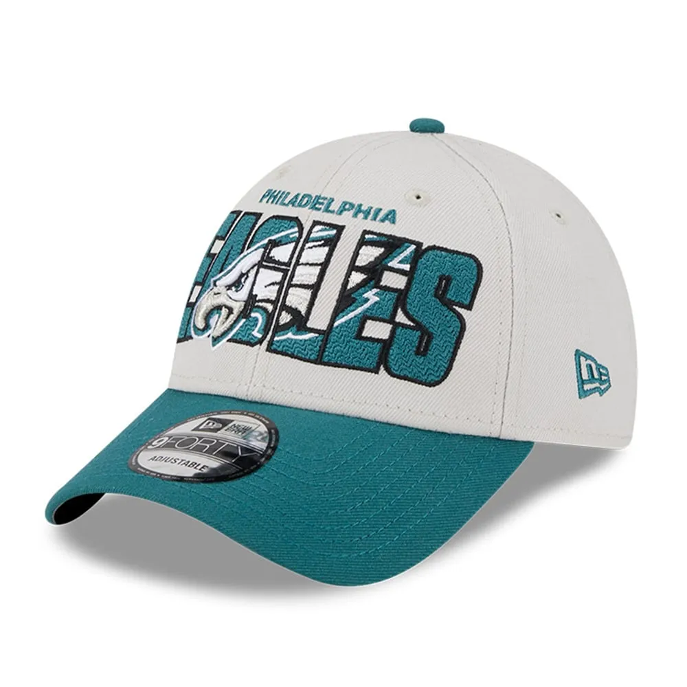 New Era Men's Stone, Midnight Green Philadelphia Eagles 2023 NFL