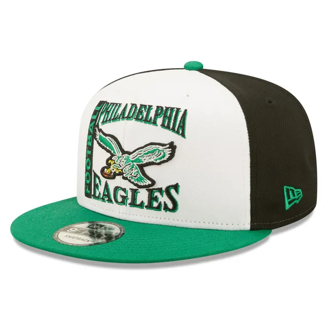 Men's New Era Cream Philadelphia Eagles Color Pack 9FIFTY Snapback Hat