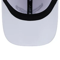Men's New Era White Philadelphia Eagles Throwback 39THIRTY Flex Hat