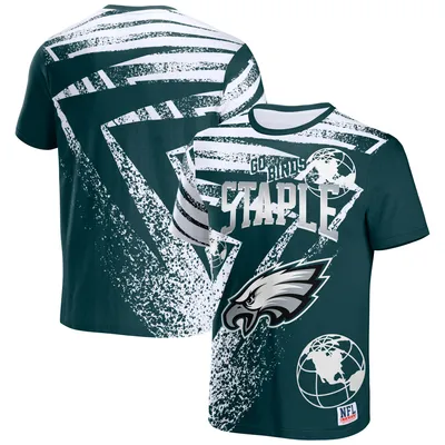 Philadelphia Eagles Men's Vintage Streetwear Short Sleeve T-shirts