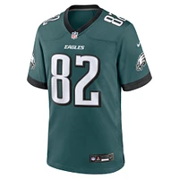 Maillot de match Nike Ainias Smith pour homme, vert nuit, Philadelphia Eagles