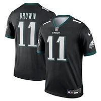 Men's Nike A.J. Brown Black Philadelphia Eagles Alternate Legend Jersey