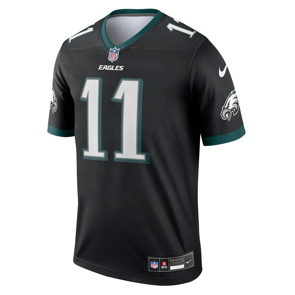 Men's Nike A.J. Brown Black Philadelphia Eagles Alternate Legend Jersey