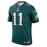 Men's Nike A.J. Brown Midnight Green Philadelphia Eagles Team Legend Jersey