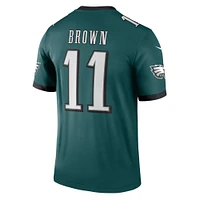 Men's Nike A.J. Brown Midnight Green Philadelphia Eagles Team Legend Jersey