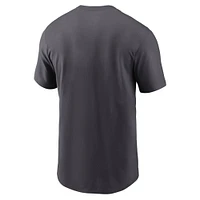 Men's Nike Anthracite Philadelphia Eagles Super Bowl LIX Champions Locker Room Trophy Collection T-Shirt