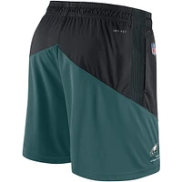 Short pour homme Nike Philadelphia Eagles Primary Lockup Performance - Noir/Vert minuit