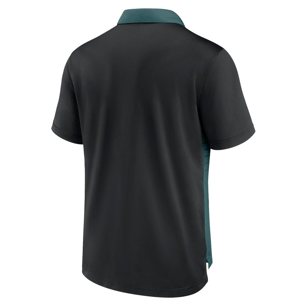 Men's Nike Black/Teal Philadelphia Eagles Fashion Performance Polo