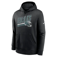 Men's Nike Black Philadelphia Eagles Club Fleece Pullover Hoodie