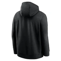 Men's Nike Black Philadelphia Eagles Edge Pack French Terry Club Pullover Hoodie