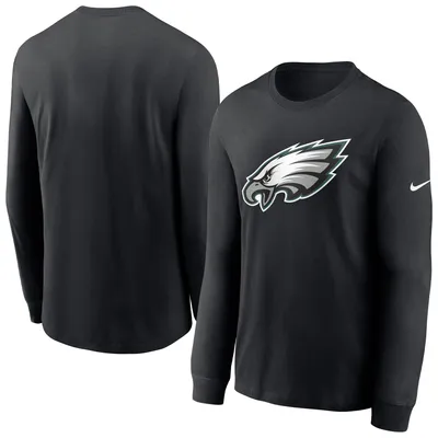 Philadelphia Eagles Nike Primary Team Logo Long Sleeve T-Shirt - Black