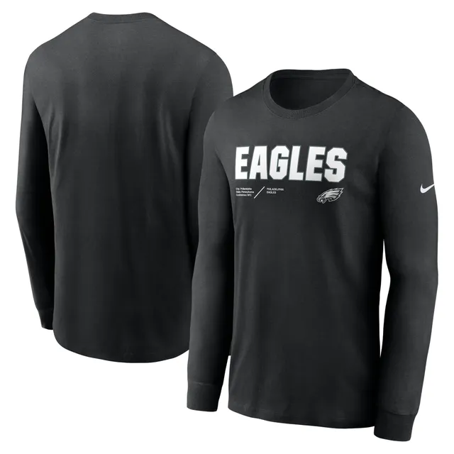 Lids Philadelphia Eagles Nike Sideline Infograph Performance T-Shirt -  Green