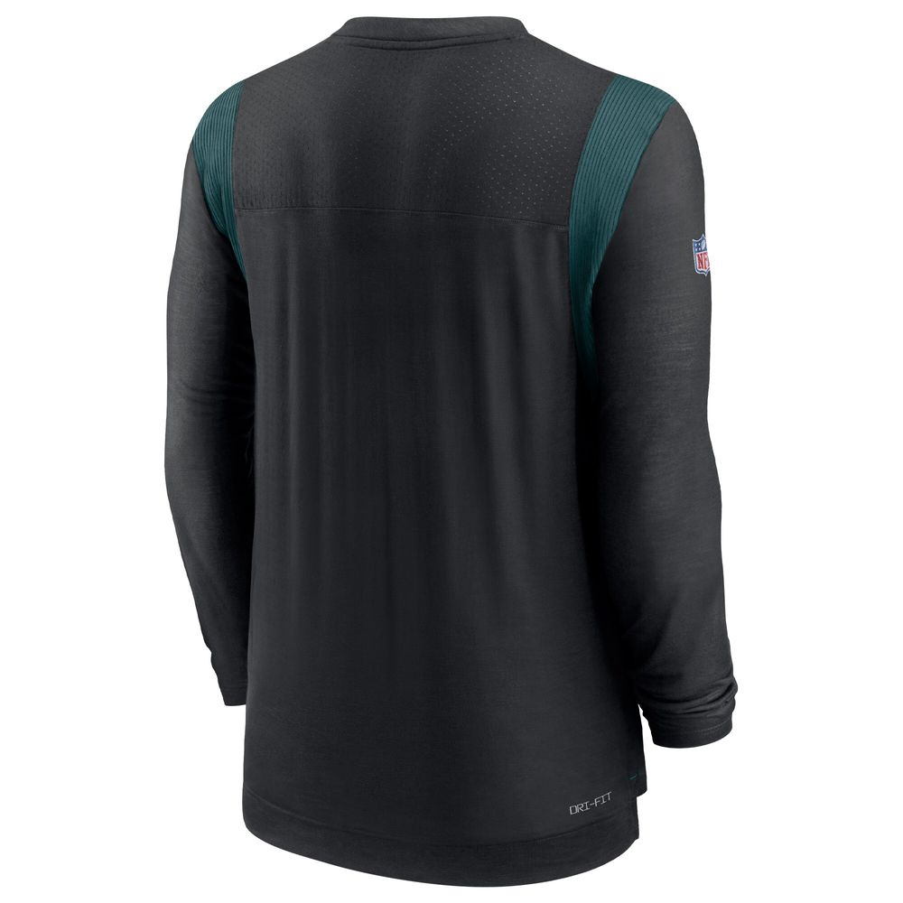 Nike Men's Philadelphia Eagles Sideline Player Black Long Sleeve T-Shirt